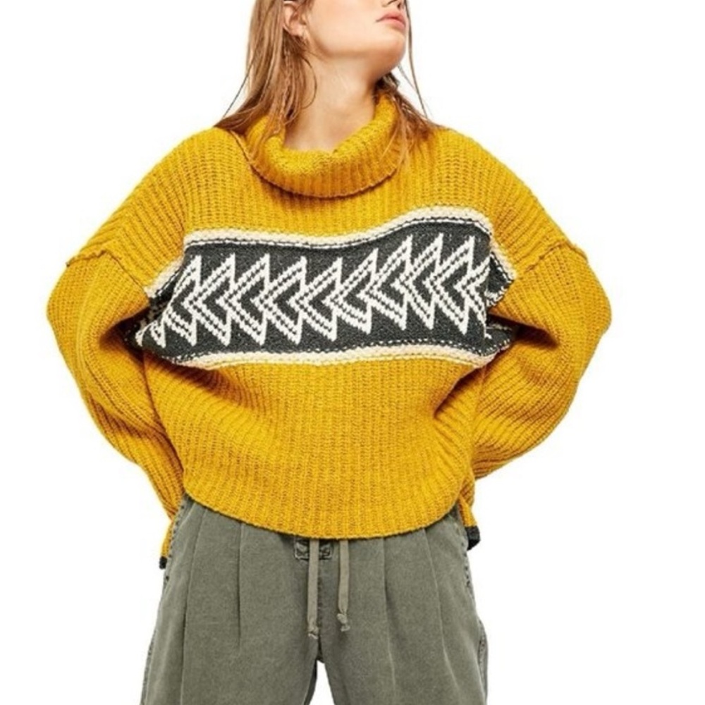 Free People Greater Than Cowl Neck Sweater